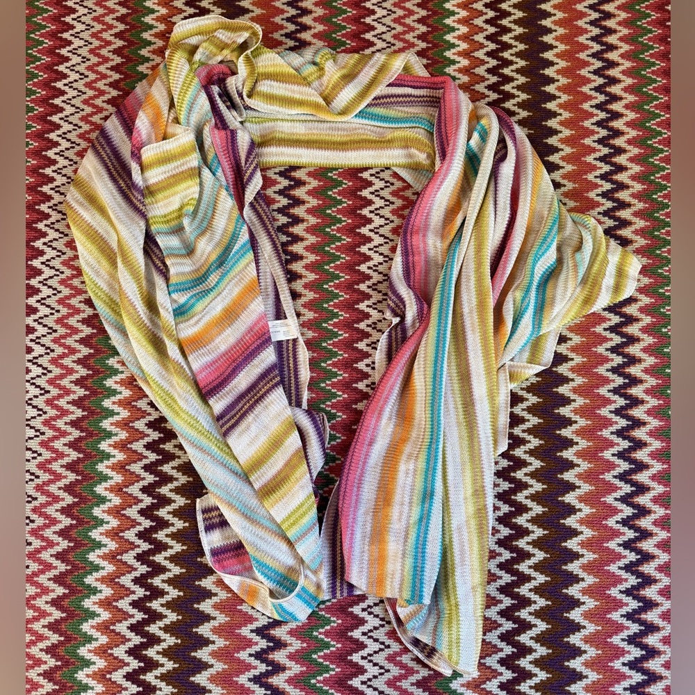 Missoni Knit Striped Scarf
